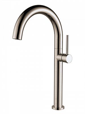 Leon Brushed Nickel Bar & Kitchen Faucet